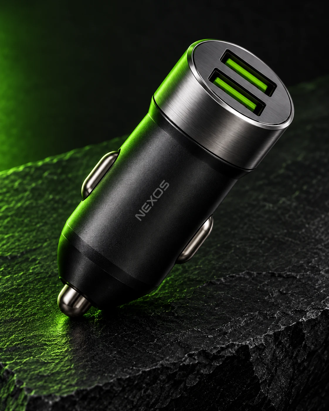 NEXOS car charger campaign concept