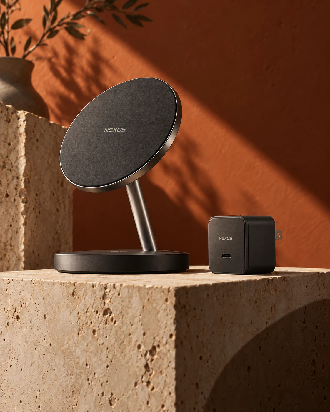 NEXOS wireless charger campaign concept